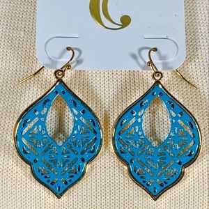 Charming Charlie Turquoise Color Earrings